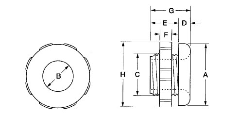 ナイロンブッシング