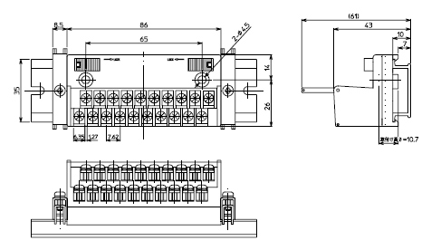 PCN-COM201　寸法図