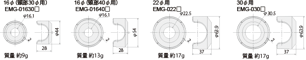 EMG　寸法図