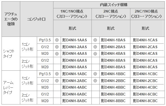 直接開路動作認証形式（1）