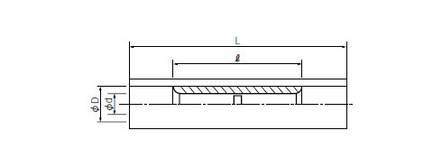 絶縁被服付圧着スリーブ図