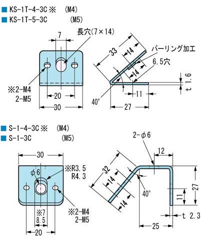 端子台取付カナグ　S　（1）