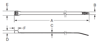 結束バンド（スーパーグリップ）