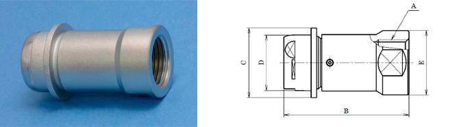 GAdM・ GAdF　管用ねじ付きアダプタ