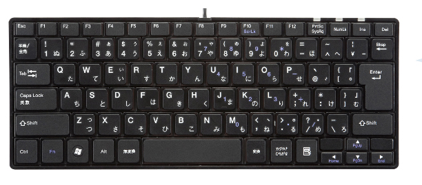 SKB-SL18BKN　キー配列