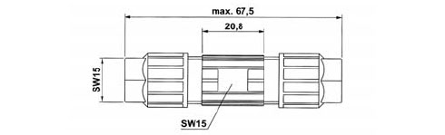 Q 0.75/4IDC/18-18KU BK　（1642140）