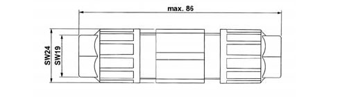 Q 1.5/4IDC/24-24KU BK　（1642153）