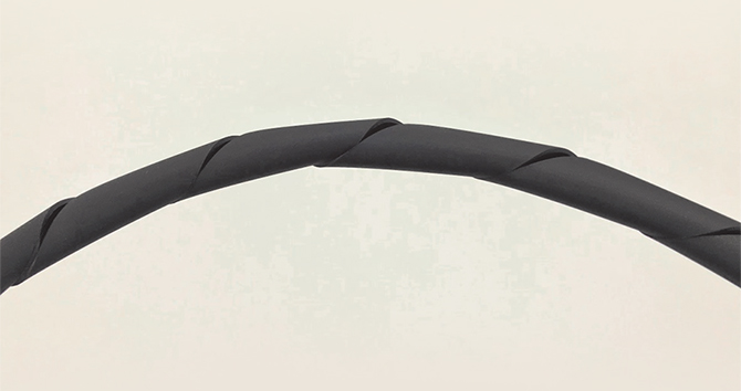 スパイラルスリーブ（難燃）