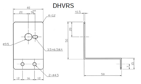 ＤＨＶＲＳ寸法図