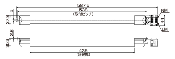 LC-2009TBY 外形図