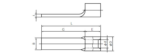 裸ブレード端子（BT形）
