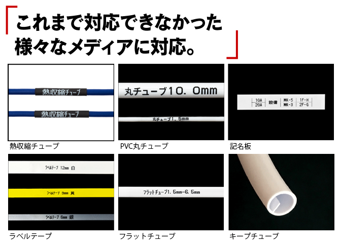 （4）これまで対応できなかった様々なメディアに対応。-1