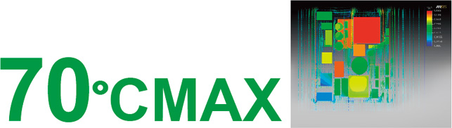 優れた自然空冷