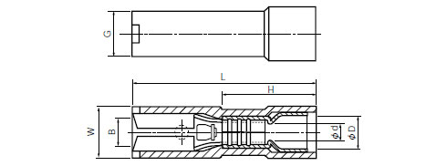 差込形接続端子　ＦＡ形　　１１０シリーズ　図