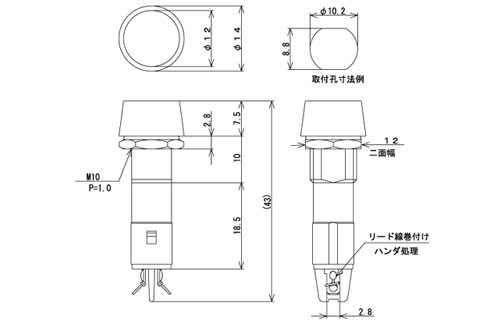 BN-5701寸法図