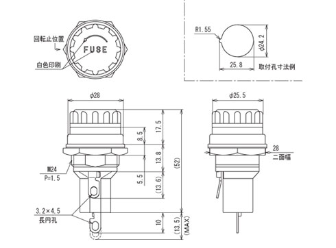 F-7159 　寸法図　（単位：ｍｍ）