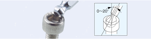 ボールポイントレンチセット　W-110　特長