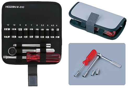 ソケットレンチセット W-510