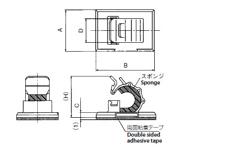 CKNクランプ　寸法