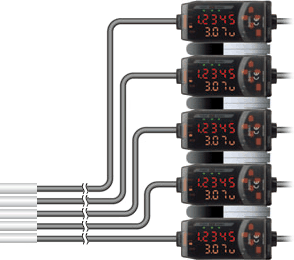 5台の相互干渉を防止