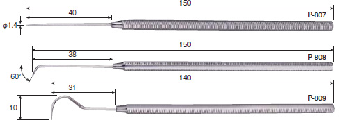 P-807/P-808/P-809　形状・寸法