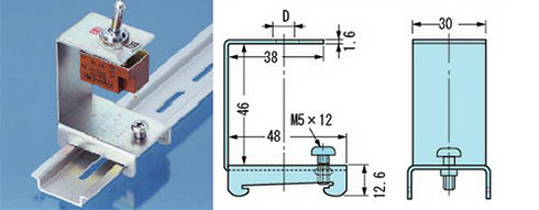 スイッチ取付台　S-14F-3C/S-14F-13-3C