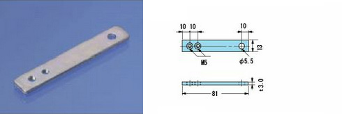 ダクト取付カナグ　接続カナグ　S-13-3C