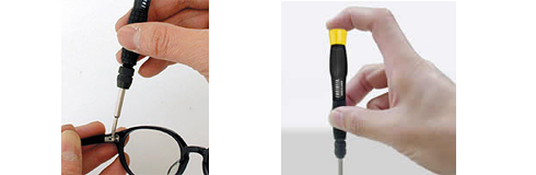 差替精密ドライバー　DK-13　使用例