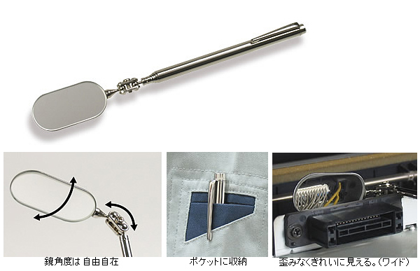 反射鏡（ワイドミラー）　SL-15　特長