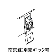 ブレーカ用ハンドルロックカバー　BZ6L10C、BW9L1CA、BW9L1HA（NFB用）