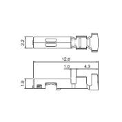HLシリーズ、MWPシリーズ、SLシリーズ用コンタクト　BSF-21T-P1.4