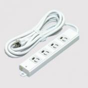 接地形2P 15A 125V 抜止形 4ヶ口 OAタップ A8110