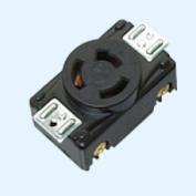 引掛形パネル用コンセント  3220-P (3P 20A 250V)