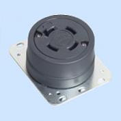 引掛形埋込コンセント  4660 (接地形3P 60A 600V)