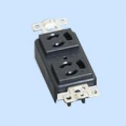 抜止形横型埋込コンセント  7110GHDZ　(接地形2P 15A 125V)