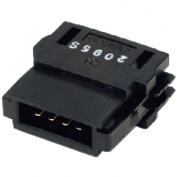 フラットケーブル対応コネクタ　DCN4-□□4D