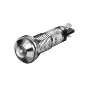 φ7 UPシリーズLED式小形表示灯 UP7-1278､UP7-2478 (抵抗内蔵)丸突形