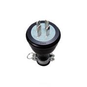 MP2520　接地3P 20A 防水プラグ　250V