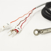 M4丸型端子付測温抵抗体　PTA-M4-F26D（ロボットケーブル仕様）