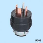 R562　接地形3P 60A 250V　平刃形プラグ