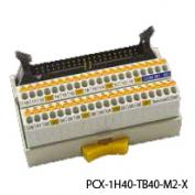 スプリングロック式コネクタターミナル　PCX-1H40-TB40-M2-X　三菱電機対応