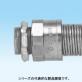 BC　プリカチューブ用ボックスコネクタ（ねじ込み式）　ノックアウト用　薄鋼電線管おねじ付き