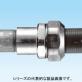 WUC　防水プリカチューブ（PV）-ネジ付薄鋼電線管用　防水コンビネーションカップリング
