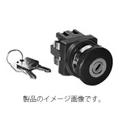 ABN3K形　大形プッシュロック鍵リセット形　φ30押しボタンスイッチ