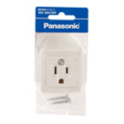 接地角型コンセントパッケージ品　WK3001WP