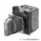 A22NS-3B 非照光 3ノッチセレクタスイッチ（樹脂製ベゼル） ねじ端子台