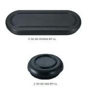 難燃性膜付グロメット　C-30-SG　EP-UL