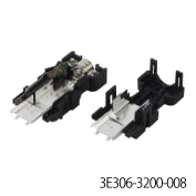 3E306-3200-008　IEEE1394 コネクタ　ワイヤーマウントリセ用シェルキット ボディ