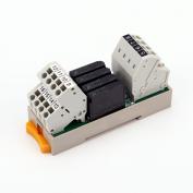 スプリングロック式4点リレーターミナル　PCRY-4FVIF