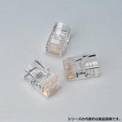 RJ45モジュラープラグ　BAC-T（単線用）BAC-TY（より線用）